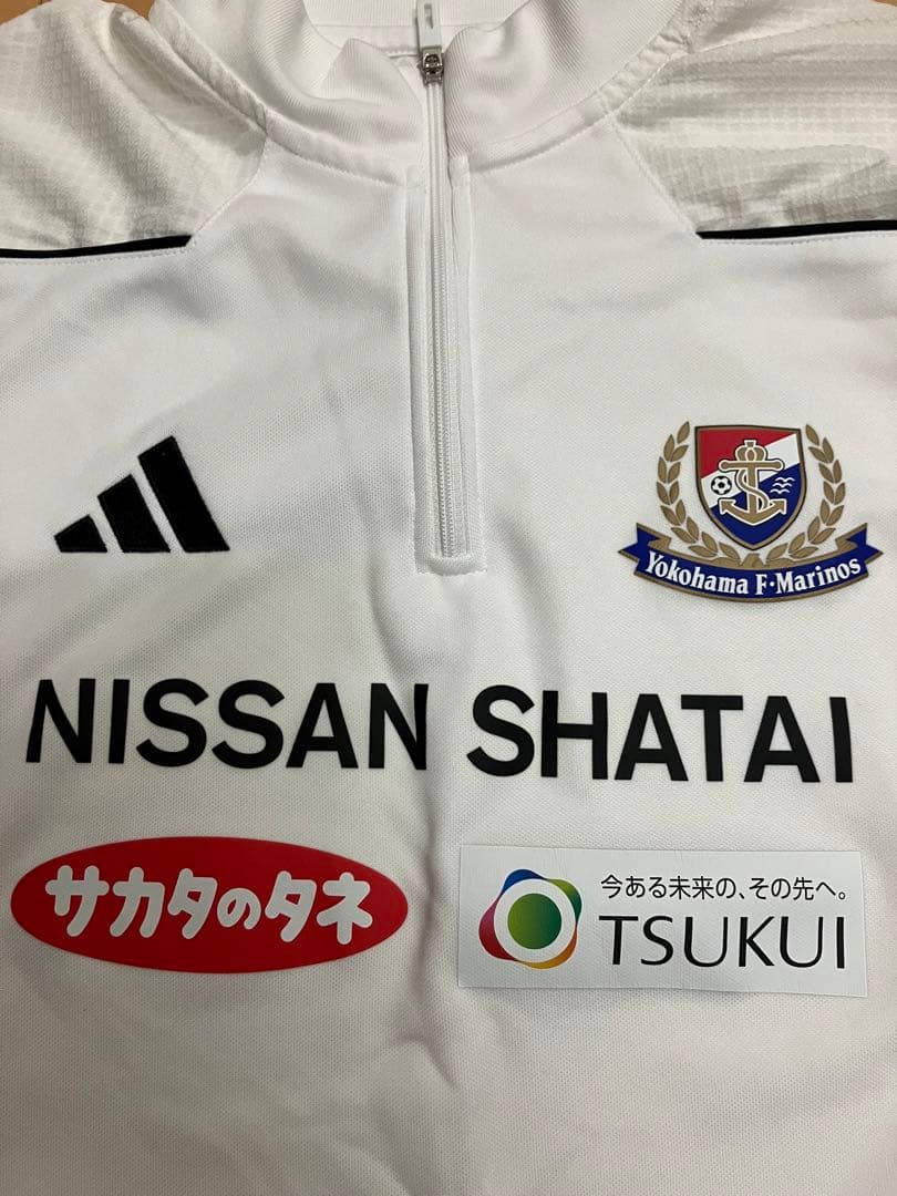 横浜Fマリノス　実使用　支給　トレーニングウェア　長袖　ユニフォーム　サッカー