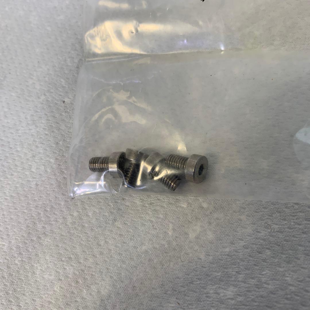 Ciamillo Negative G Ti 軽量キャリパーブレーキ　パッド付き
