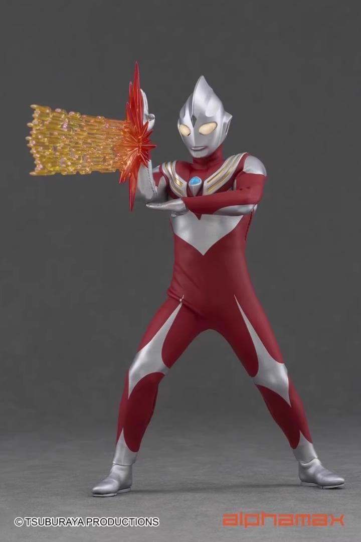 ALPHAMAX ウルトラマン ティガ パワータイプ ライトアップ機能あり