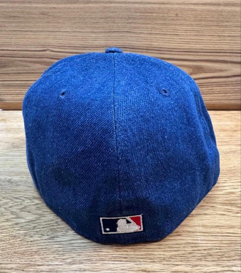 ロサンゼルス　ドジャース　キャップ　ニューエラ　50周年　デニム　米国購入　新品