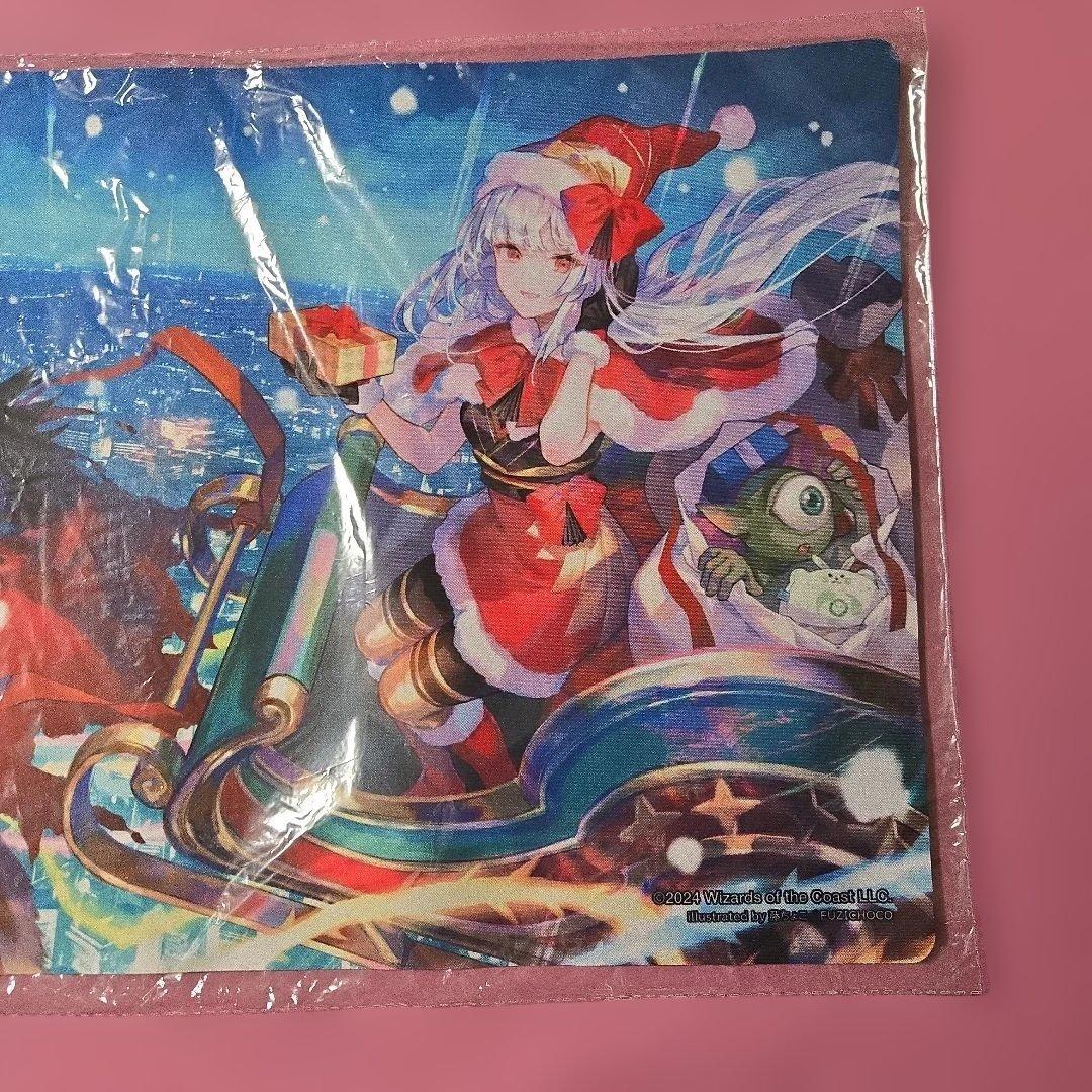未開封　放浪皇のクリスマス MTG　プレイマット　キャンペーン限定品　藤ちょこ