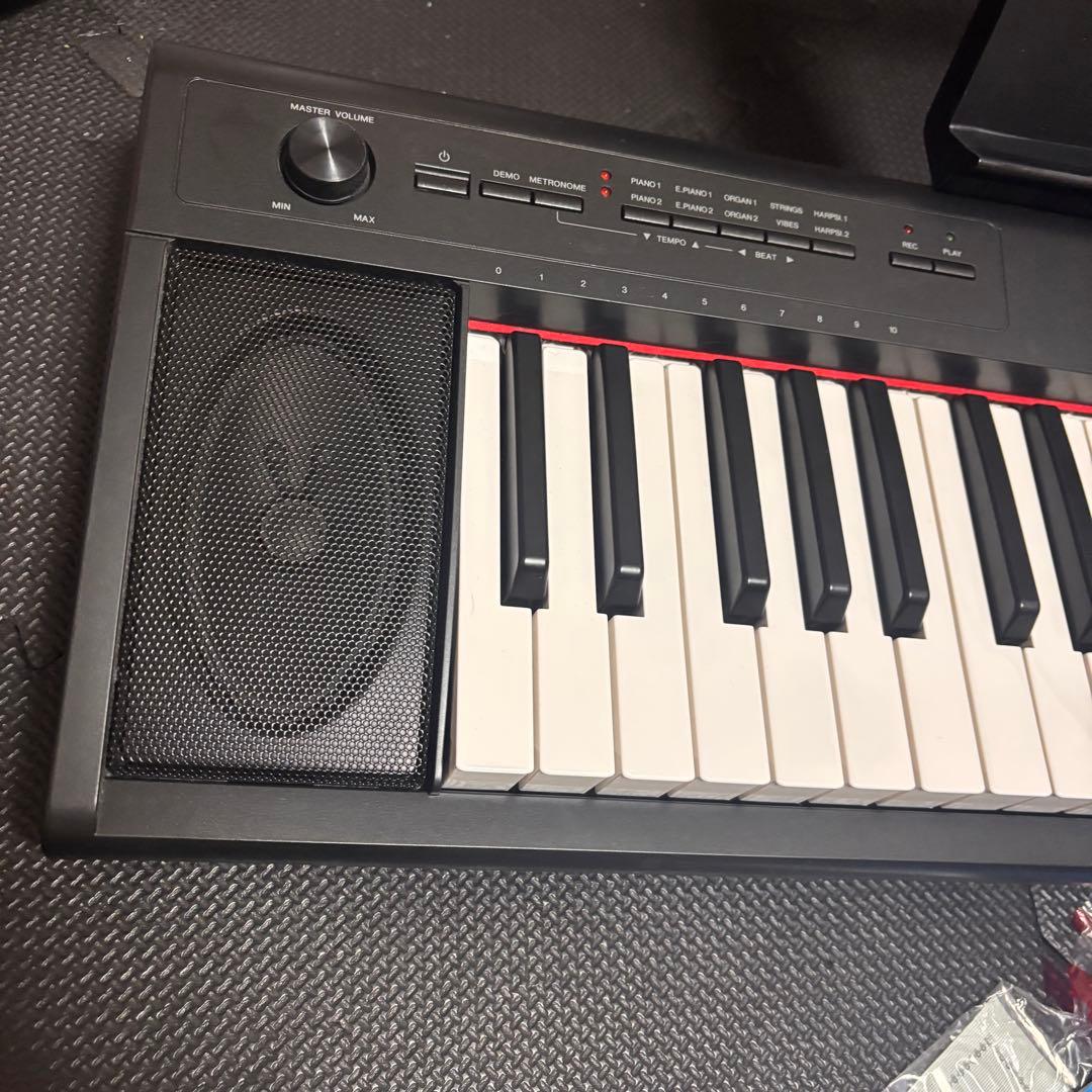 YAMAHA piaggero NP-12B 電子ピアノ 61鍵盤 ペダル付き