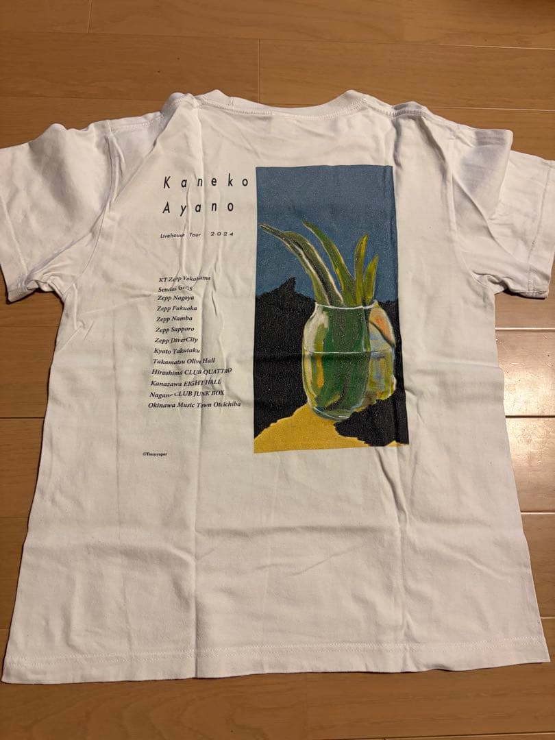 カネコアヤノ LIVE HOUSE TOUR 2024 Tシャツ Mサイズ