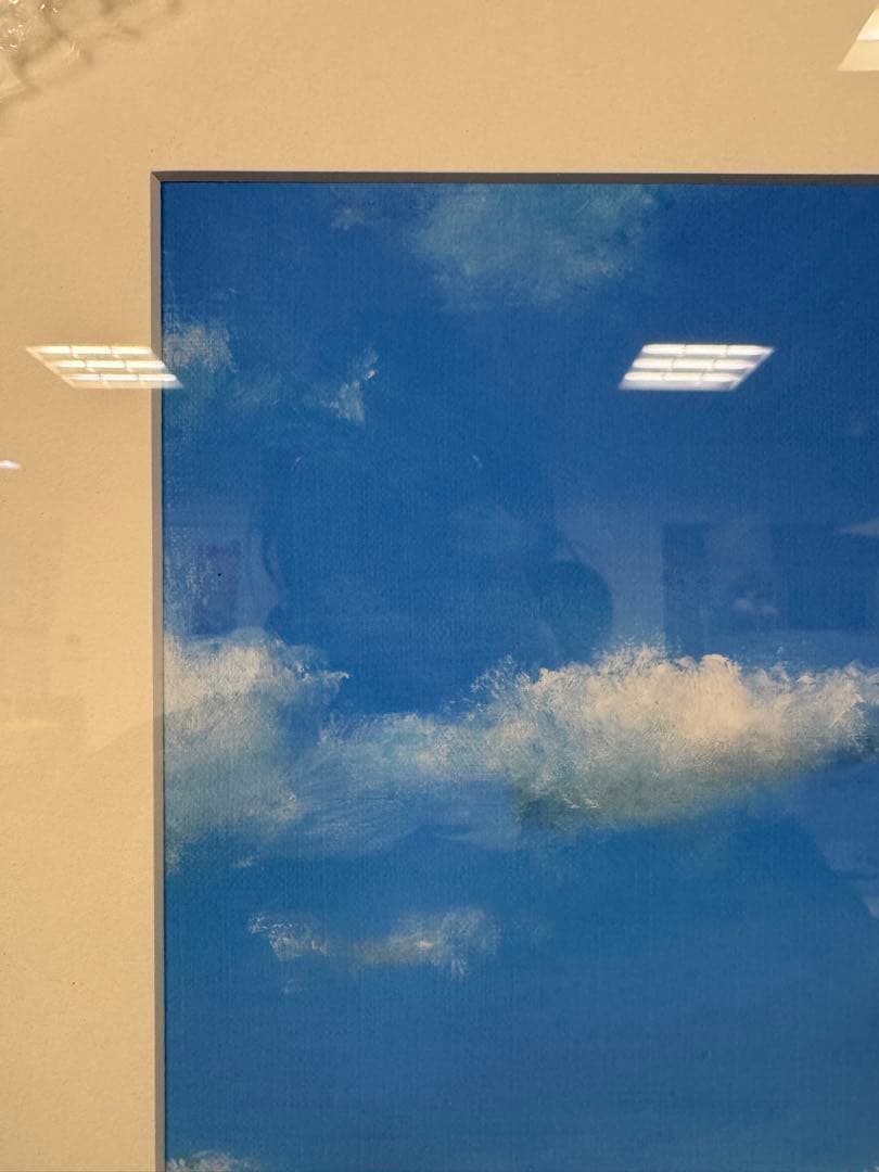 櫻井幸雄　ピンクの雨ぐつ　 絵画　 絵