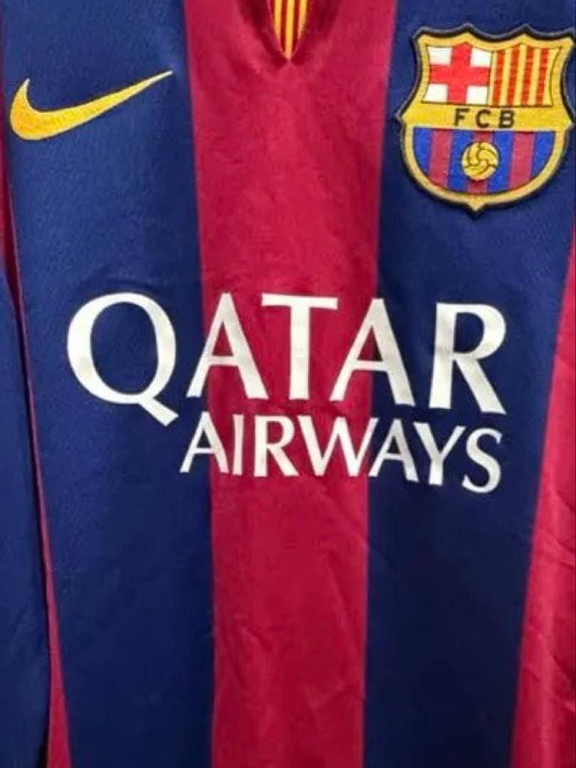【メッシ#10】MESSI バルセロナ ユニフォーム 14/15 長袖Sサイズ
