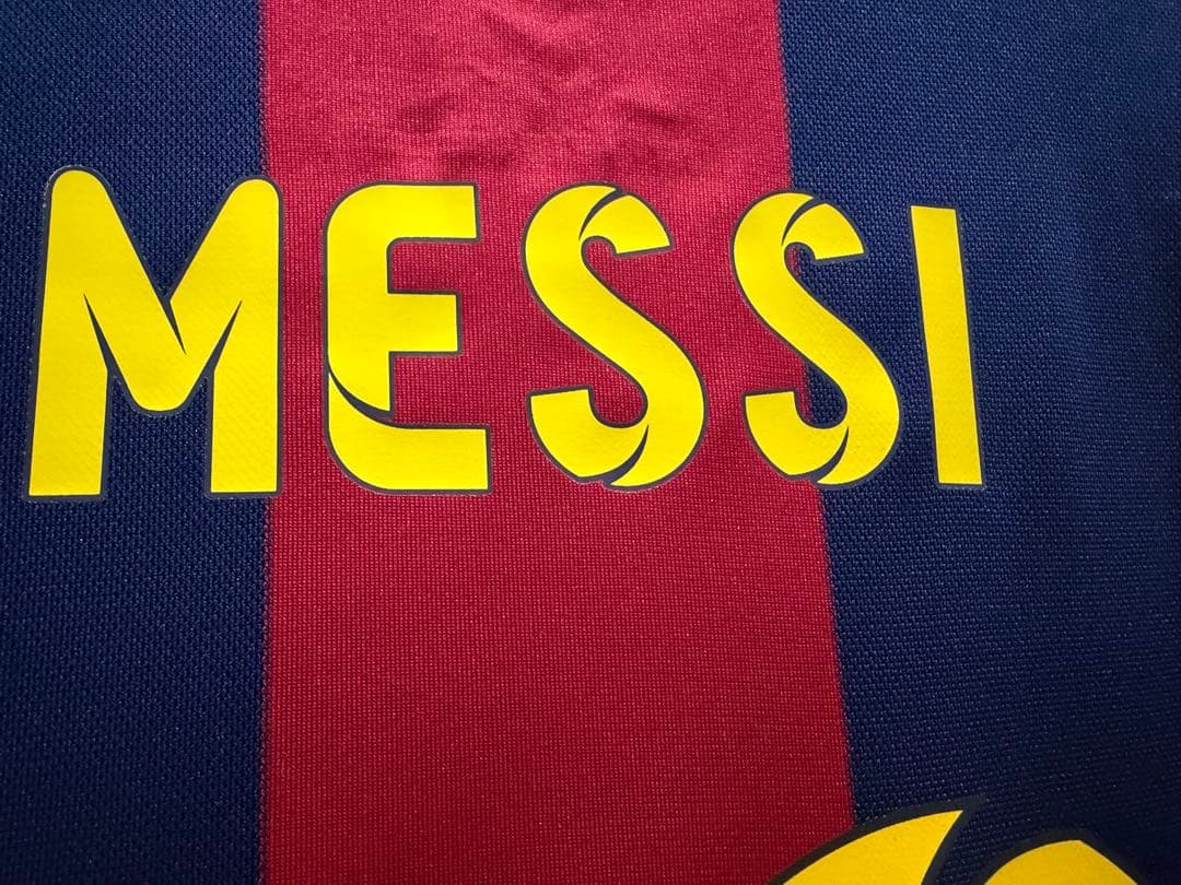 【メッシ#10】MESSI バルセロナ ユニフォーム 14/15 長袖Sサイズ