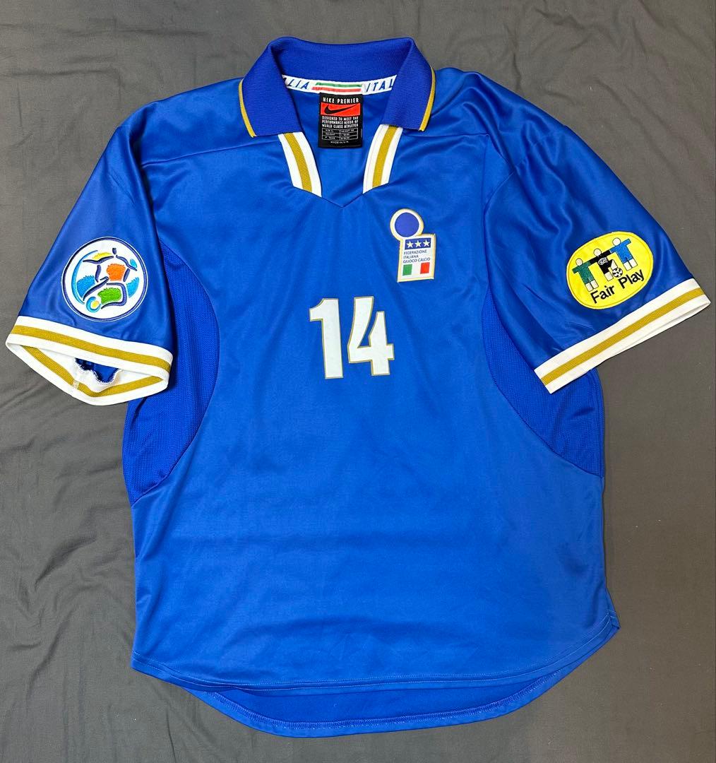 EURO1996 イタリア代表　デル•ピエロ　サイズ:XL
