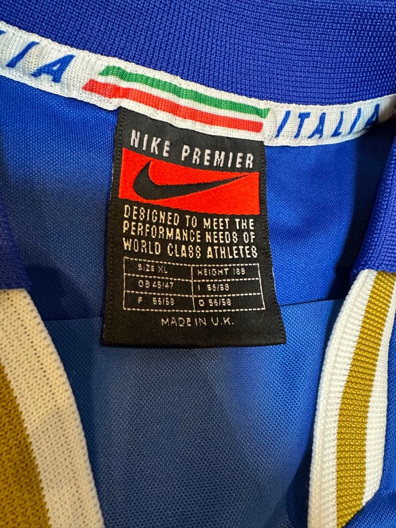 EURO1996 イタリア代表　デル•ピエロ　サイズ:XL