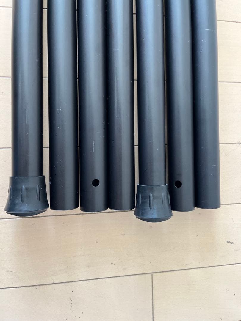 まさと様用スノーピーク ウイングポール ブラック240cm 180cm