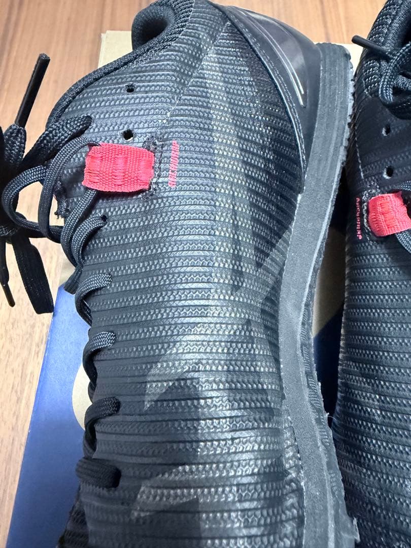 美品アシックスasics HEATFLAT ブラック スパイクシューズ　26.5