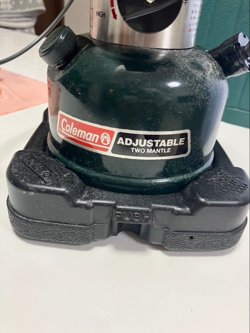 Coleman adjustable two mantle ランタン