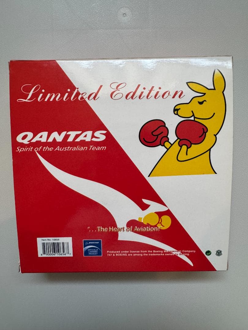 QANTAS Boeing 747-400 限定版 1:400スケール
