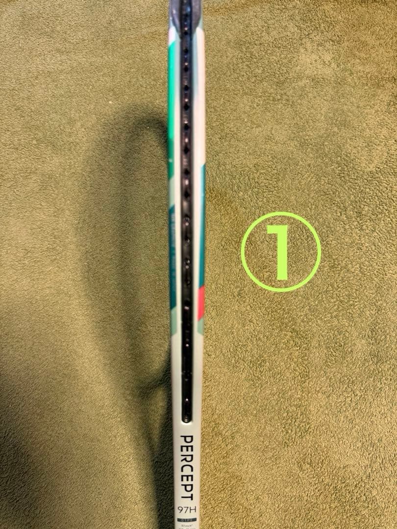 入手困難 YONEX PERCEPT 97H G3 330g 海外限定　①