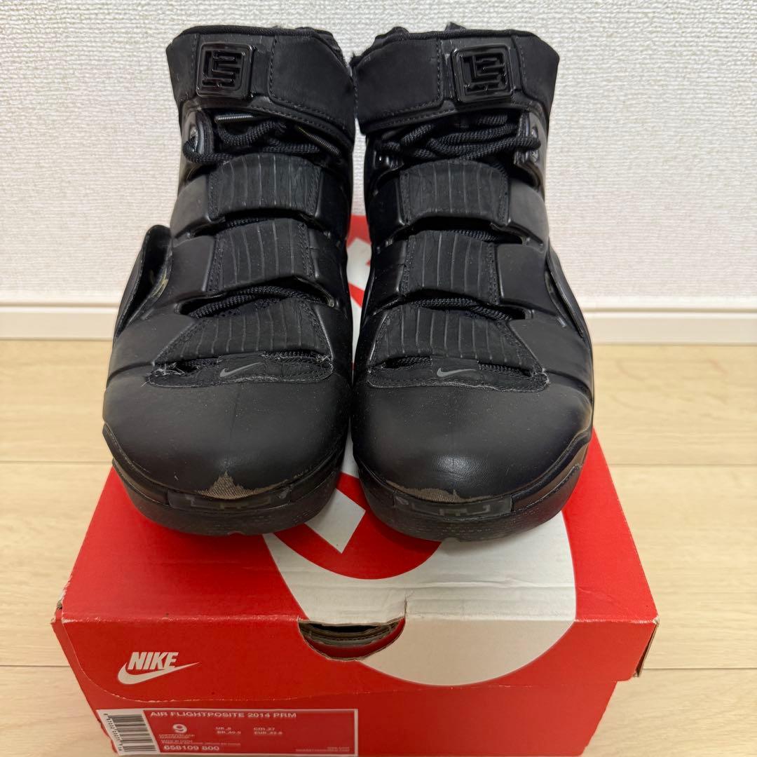 【希少】NIKE ZOOM LeBron4 26.5cm ズームレブロン4 黒