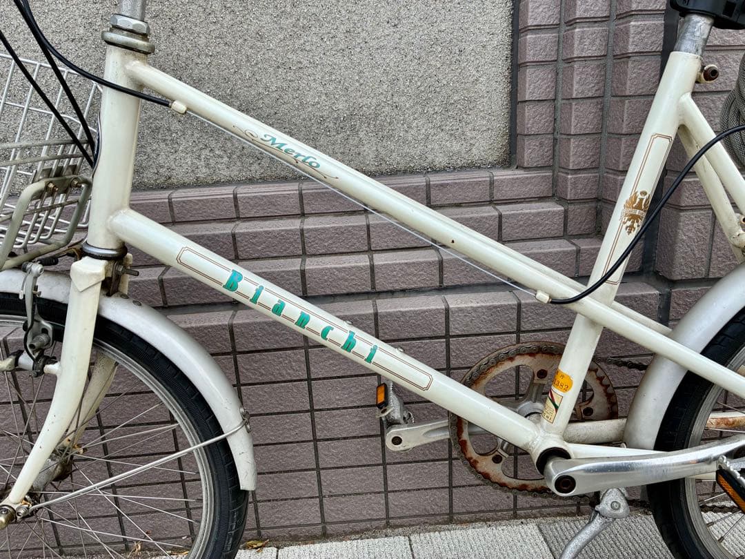ビアンキ メルロー　Merlo 20 インチ　ミニベロ 白色　東京