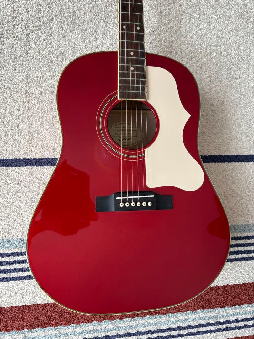 Epiphone アコースティックギター レッド