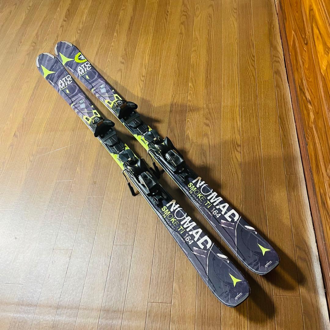 ATOMIC スキー板「NOMAD SMOKE」 164cm ビンディング付き