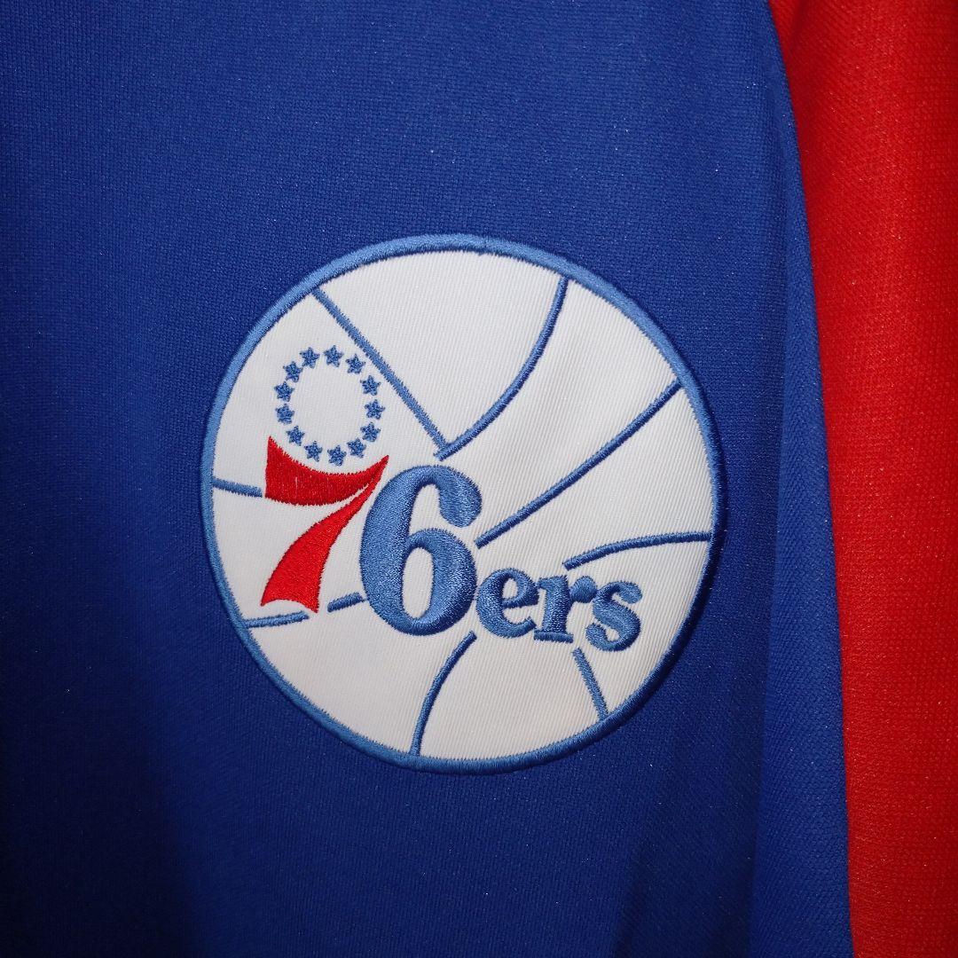 Hard wood Majestic NBA シクサーズ ジャージ XL ①