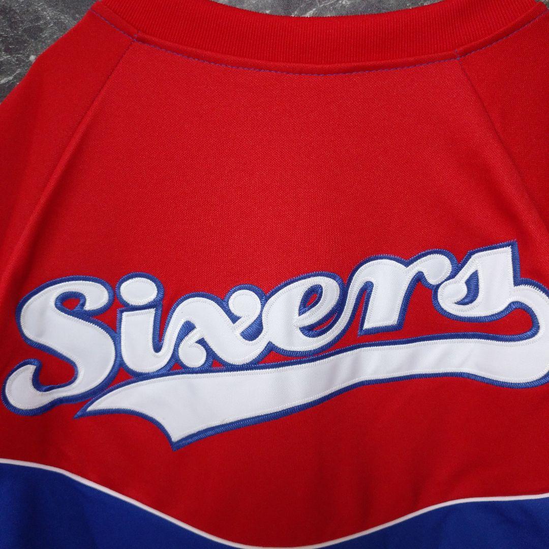 Hard wood Majestic NBA シクサーズ ジャージ XL ①
