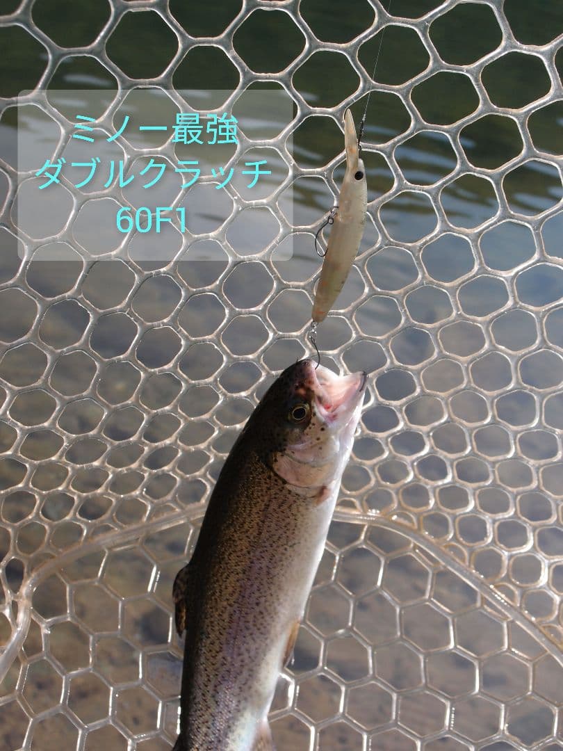 ダブルクラッチ 60F1　豪華５個セット　1091カラー　キャスティングオリカラ
