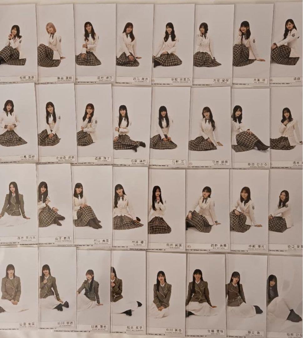 櫻坂46The growing up train生写真ABCD128枚フルコンプ