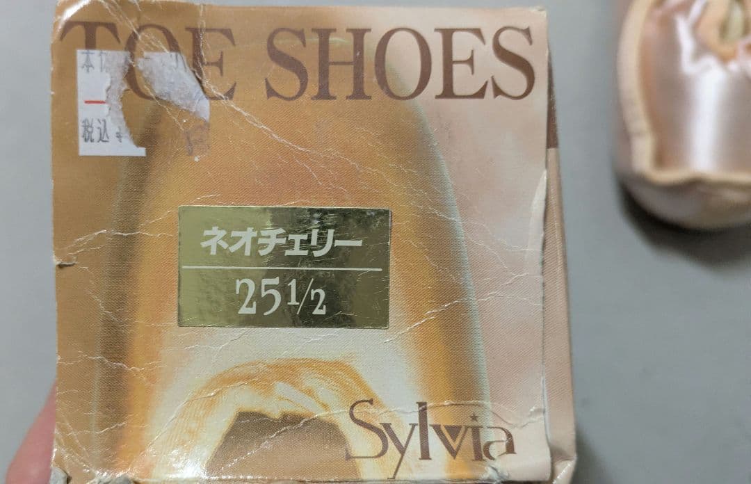 Sylvia ネオチェリー トゥシューズ 25 1/2　定価、8360円のお品