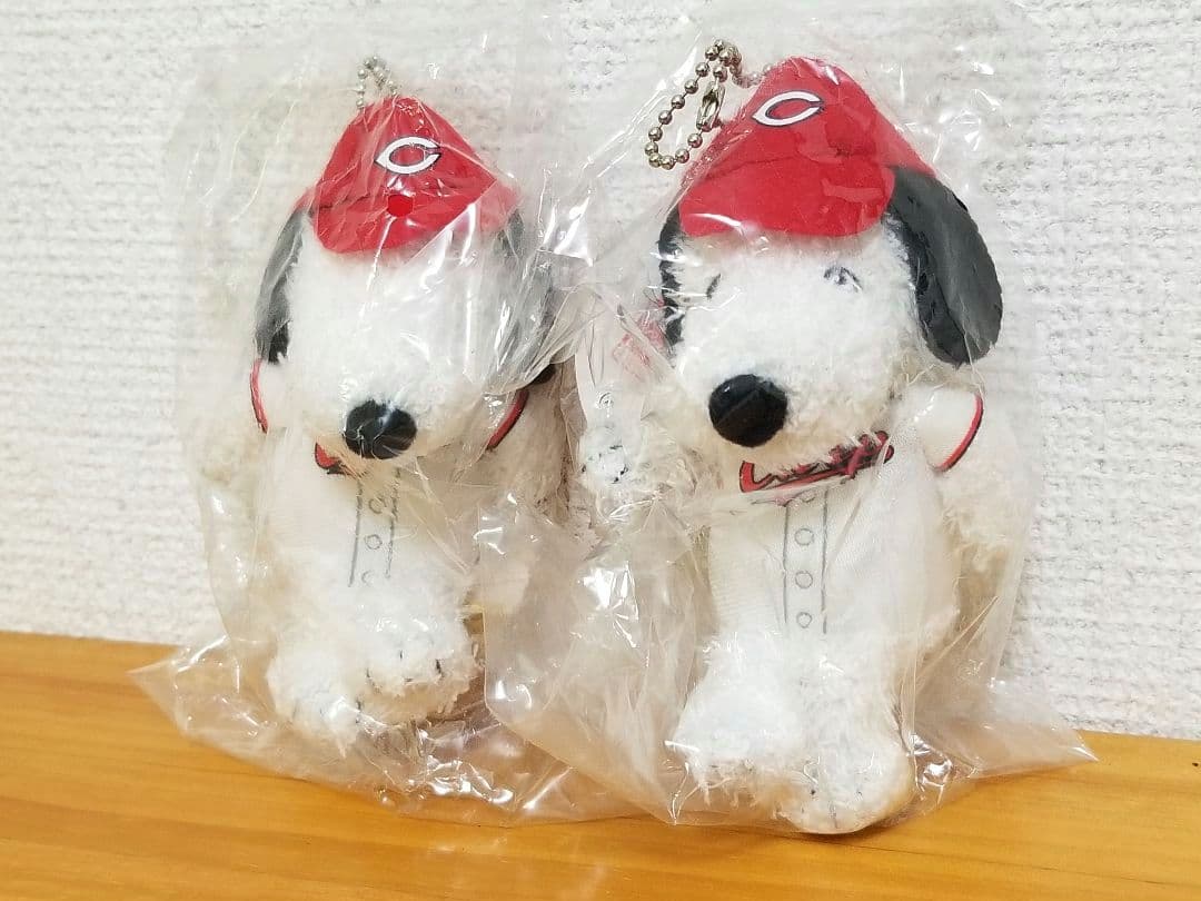 【希少 エラー品】広島東洋カープ スヌーピー コラボ 限定 ぬいぐるみ タオル