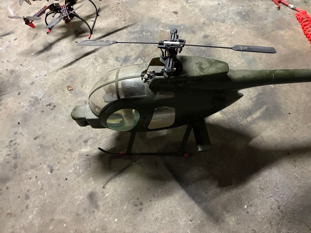 US ARMY 369 ヘリコプター模型