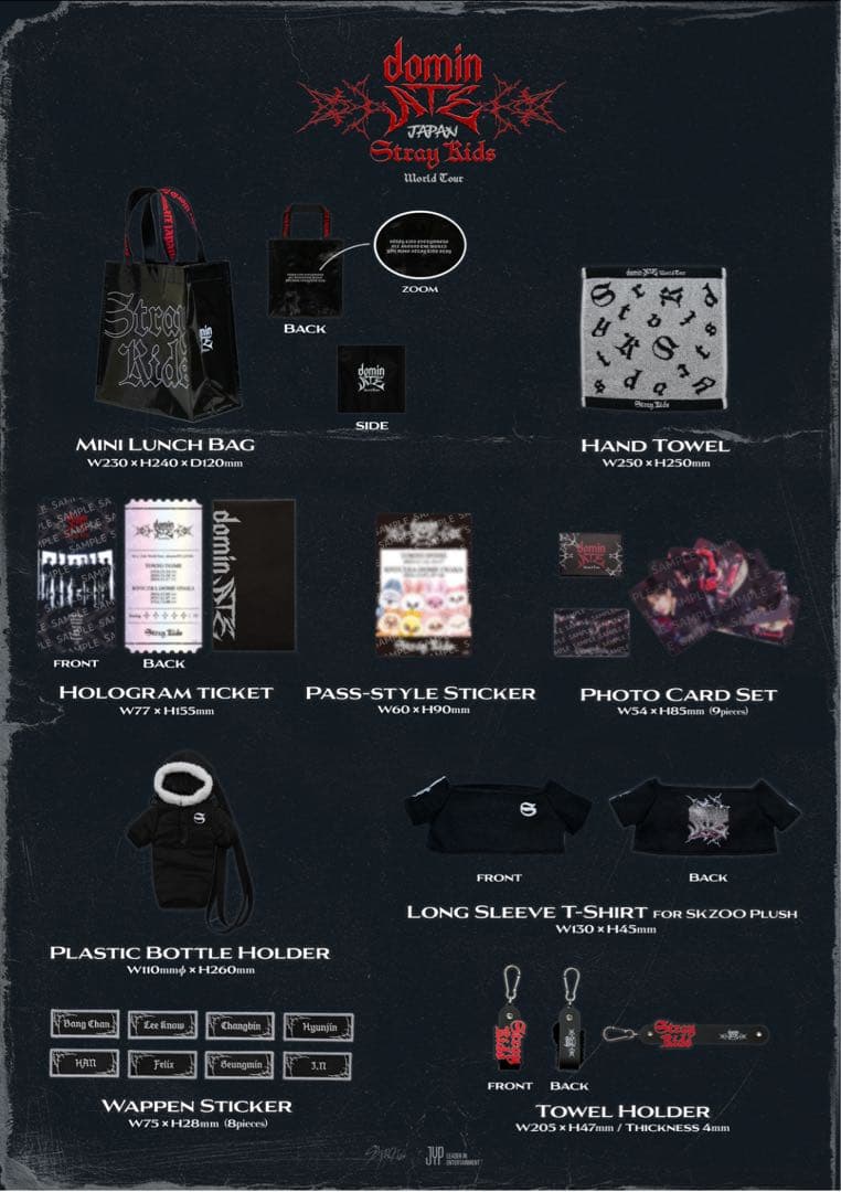 STRAY KIDS スキズ　エコパ　ドーム　アプグレ特典　グッズ　セット