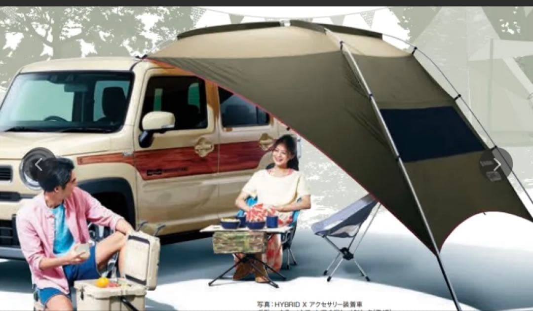 ogawa/SUZUKI タープ オリーブグリーン