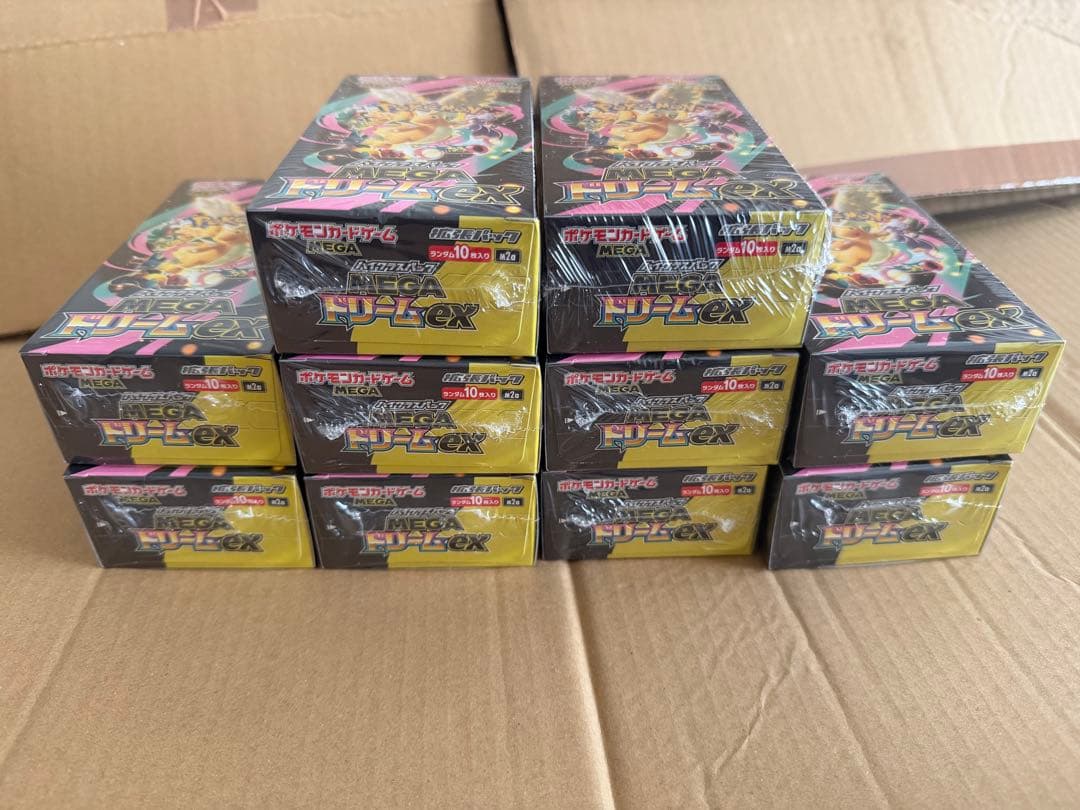 ポケモンカードゲーム メガドリームEX 10box