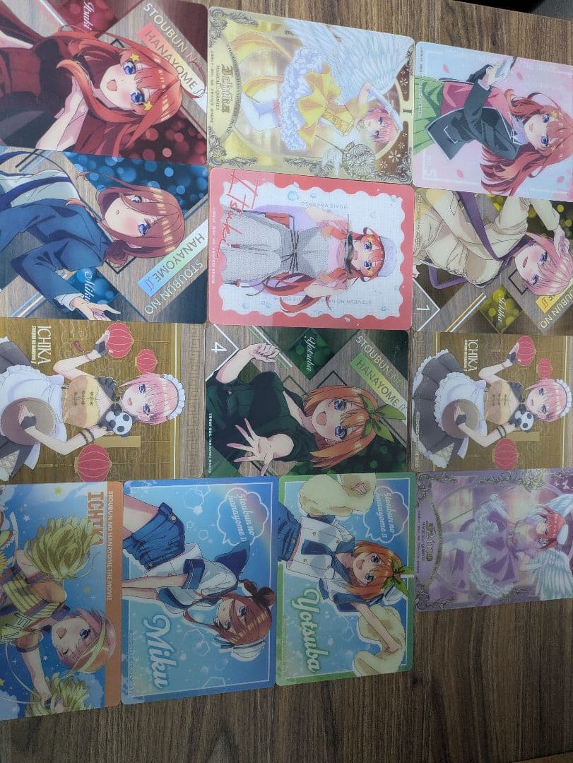 五等分の花嫁 キャラクターグッズセット引退品