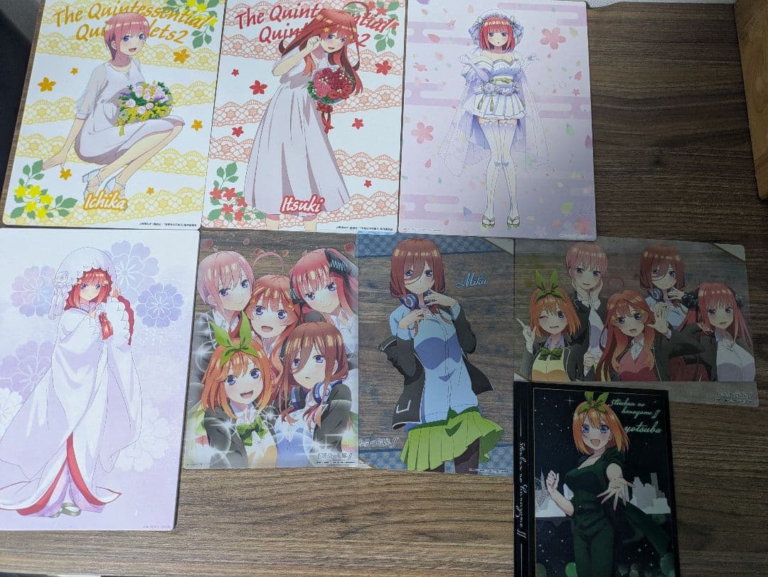 五等分の花嫁 キャラクターグッズセット引退品