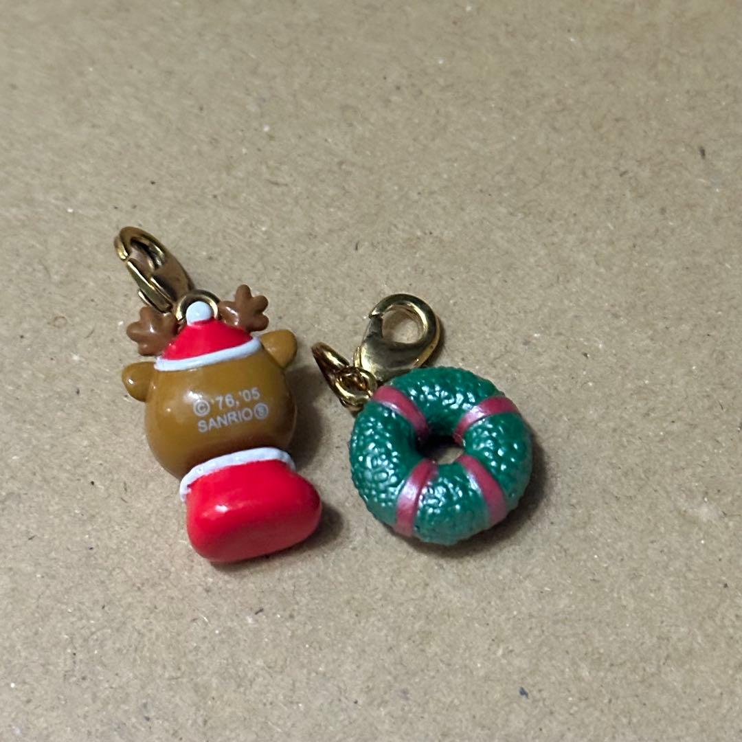 クリスマス トナカイ キティちゃん チャーム ご当地 リース 2005 レア