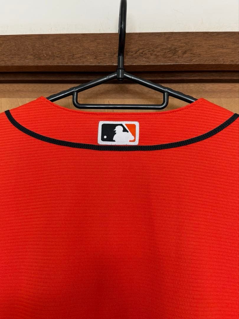 【美品/Lサイズ】MLBサンフランシスコ・ジャイアンツ ナイキユニフォーム 無地