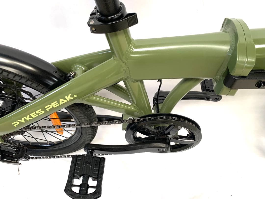 送料無料 PYKES PEAKディスク電動アシスト自転車 20インチ動作確認済