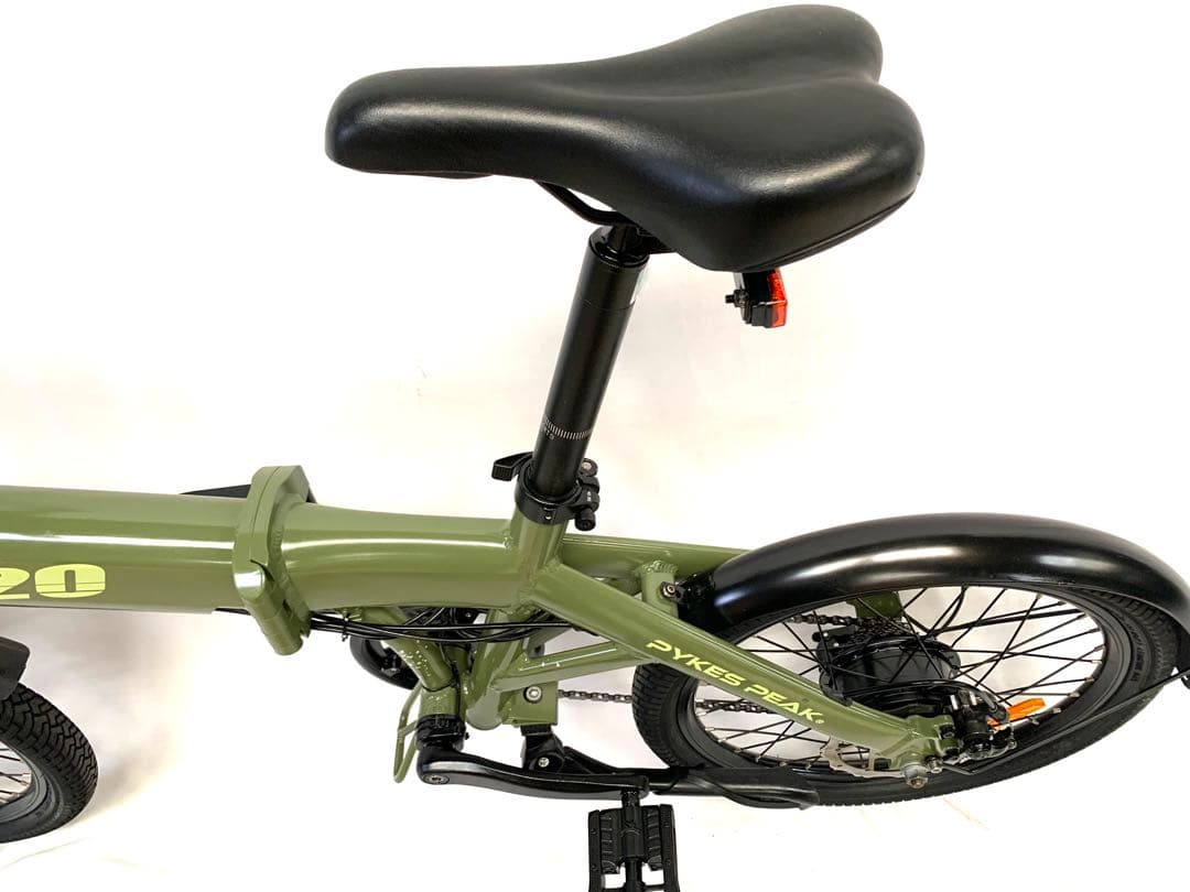 送料無料 PYKES PEAKディスク電動アシスト自転車 20インチ動作確認済