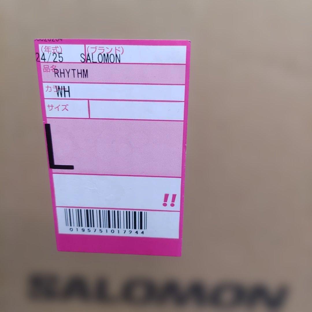 極美品　 SALOMON RHYTHM スノーボード L ビンディング
