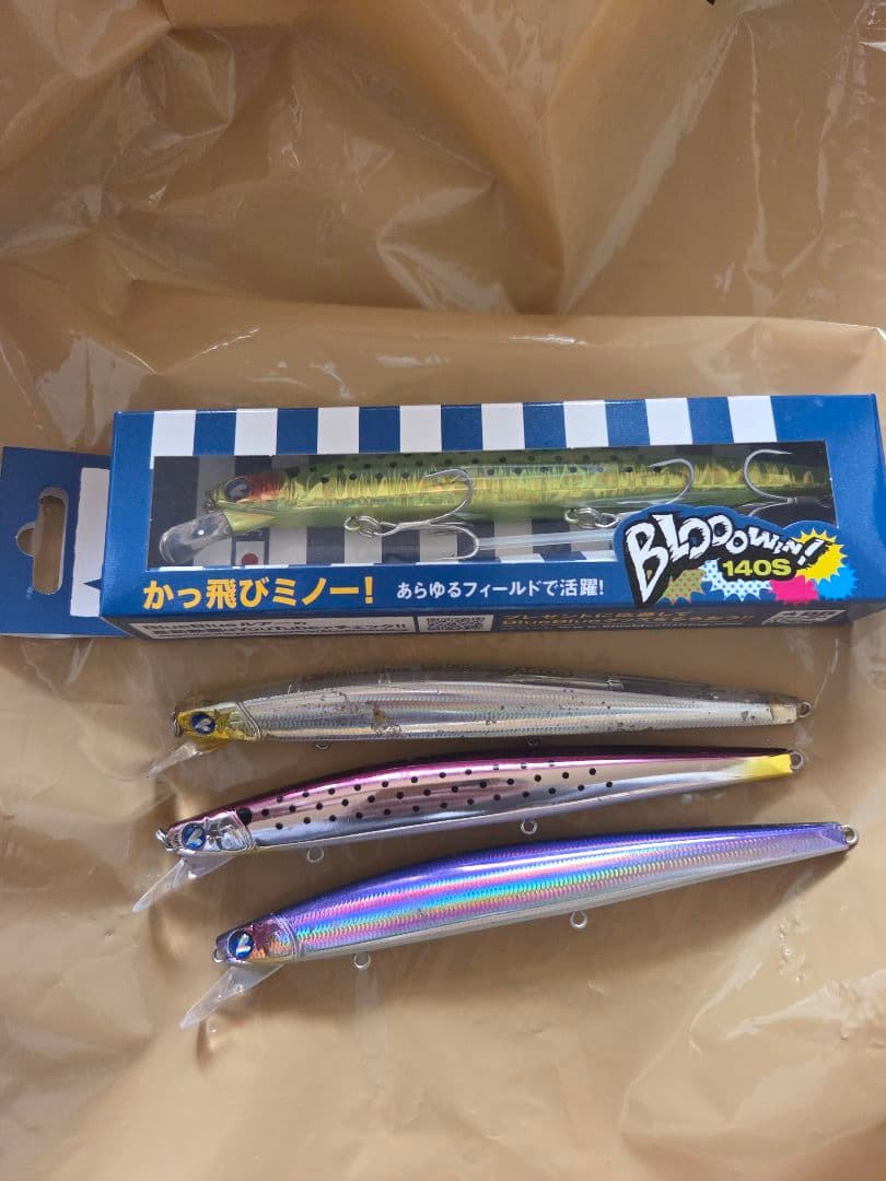 BlueBlue/ブルーブルー ブローウィン！140s　4本セット