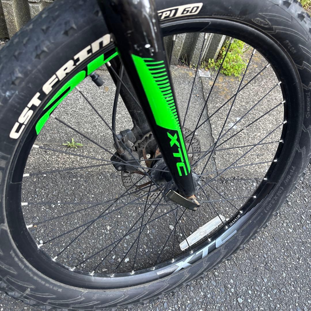 （中古）Giant マウンテンバイク ファットタイヤ　身長130〜150位