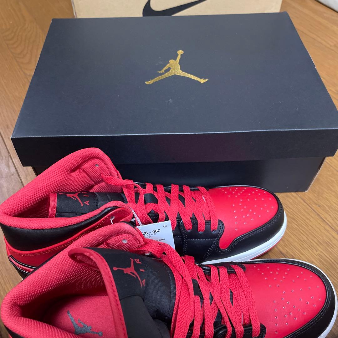 Nike Air Jordan 1 赤/黒