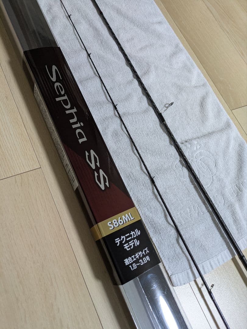 美品SHIMANO（シマノ）エギングロッド 19セフィアSS S86ML