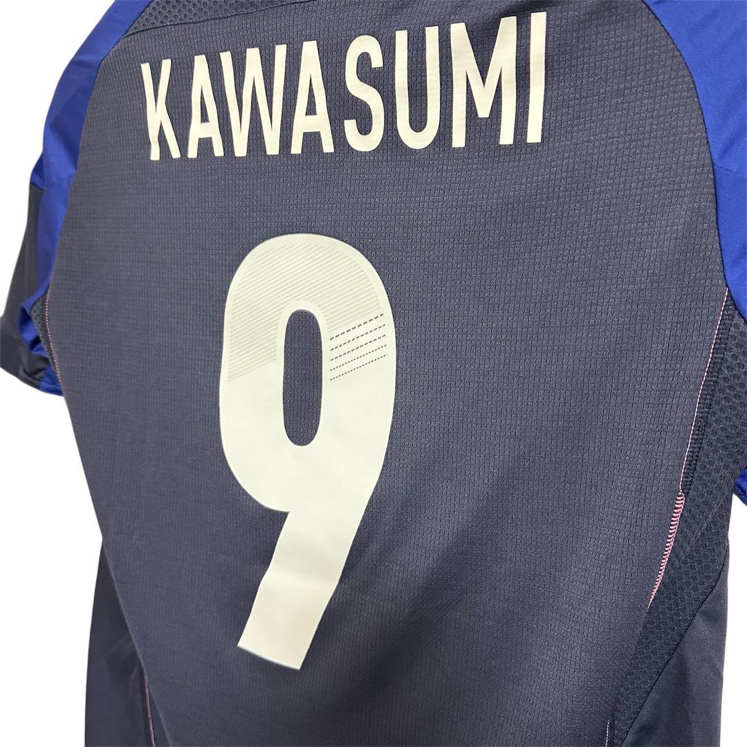日本代表 川澄奈穂美選手 ユニフォーム #9 Mサイズ W杯パッチ付