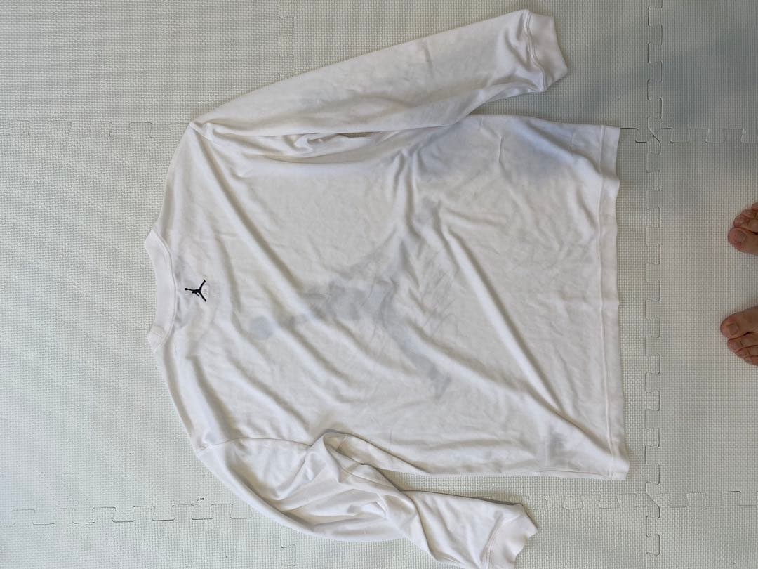 レア 希少 Jordan 長袖Tシャツ ホワイト