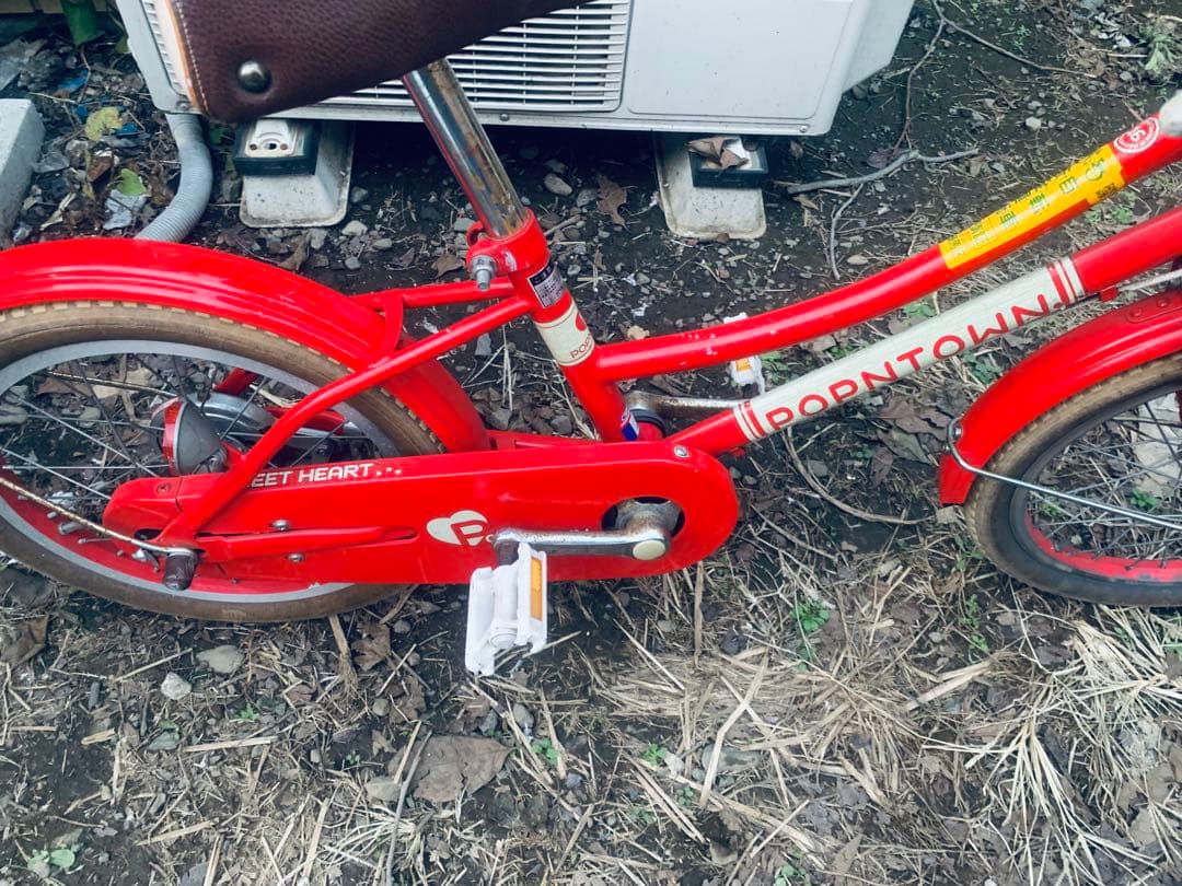 16インチの子供用自転車です。