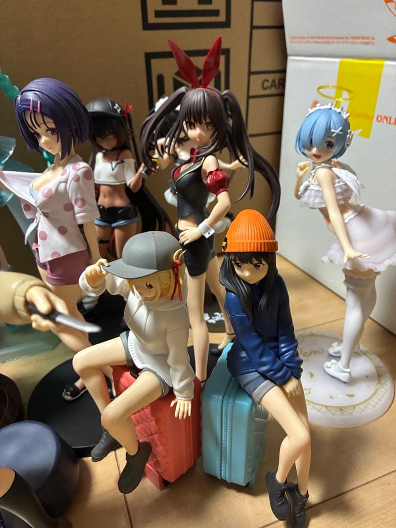 17体美少女フィギュアセット