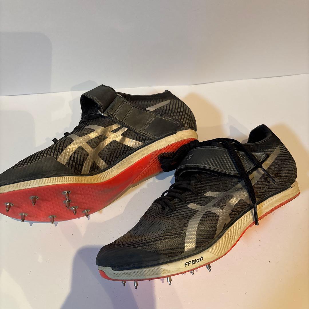 陸上跳躍用スパイク　asicsソニックスカイプロ　24.0センチ
