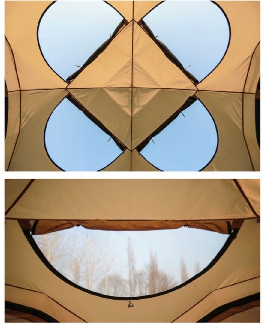 THE CAMPER DODECA シェルター　TPU、フロアシート付き