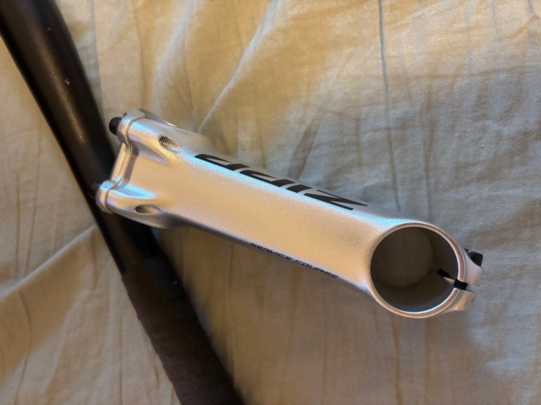 zipp service course 110mm 6° silver ステム