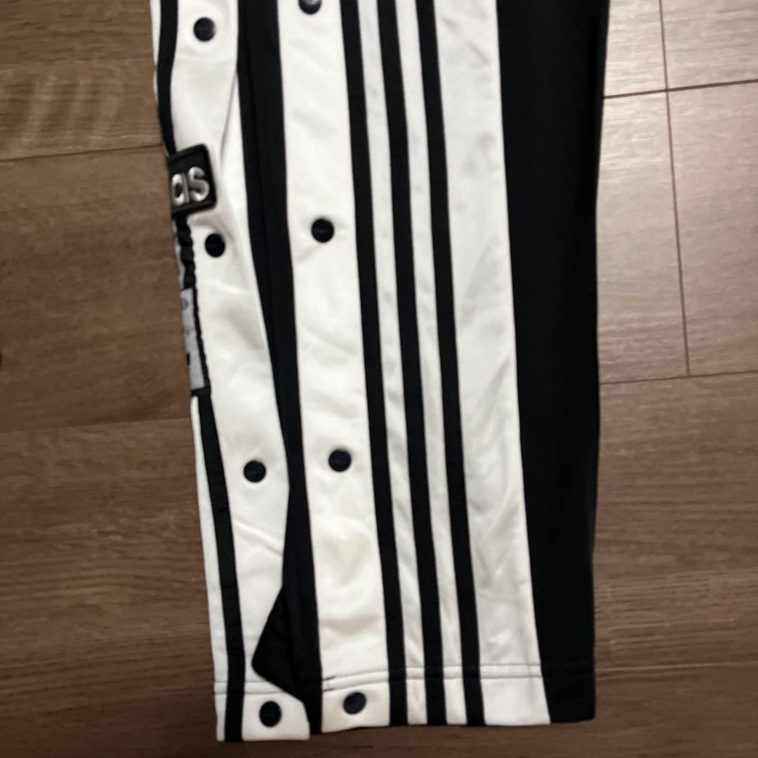 adidas originals トラックパンツ サイドボタン ブラック M